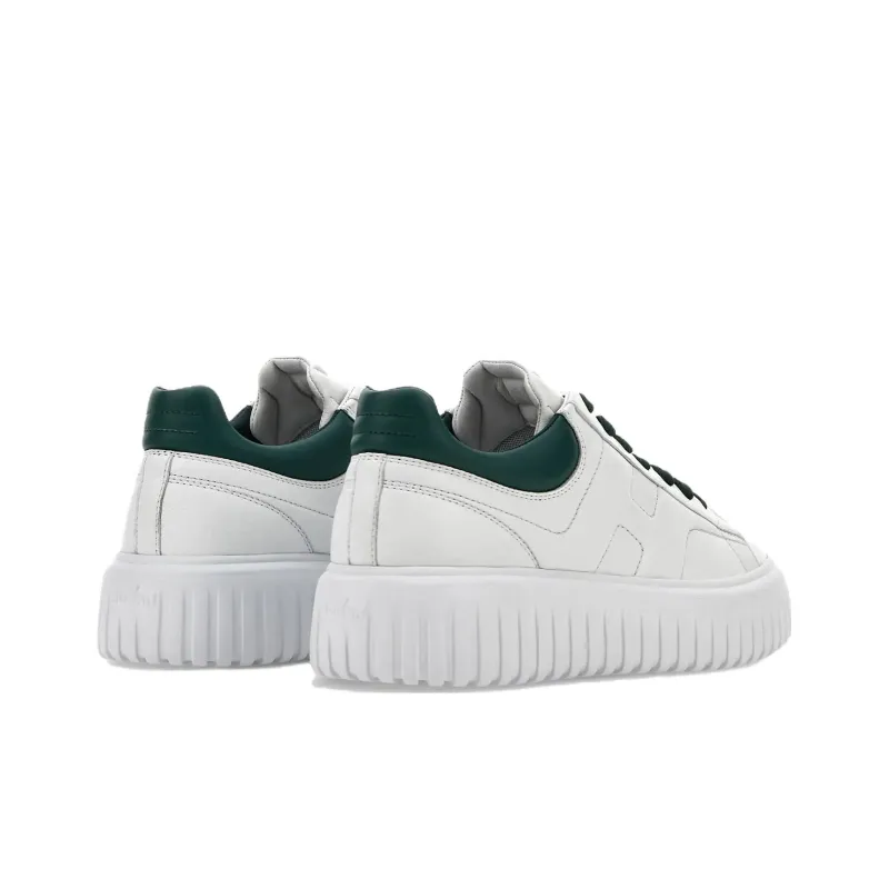 HOGAN H-stripes Low-top Leather Sneakers-3