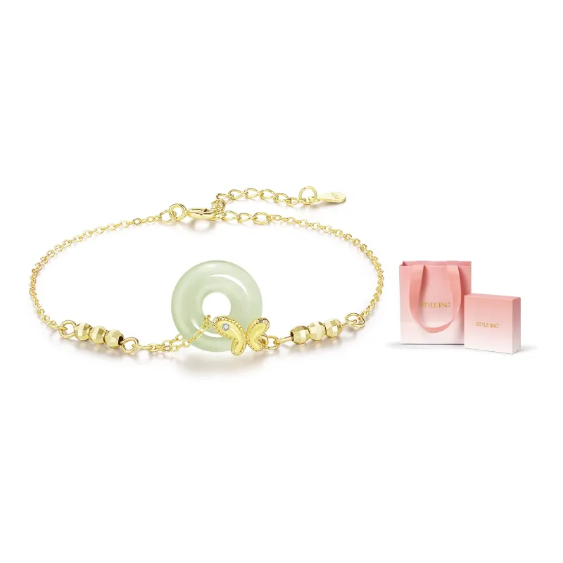 STYLEJING Hetian Jade Bracelets Women's-0