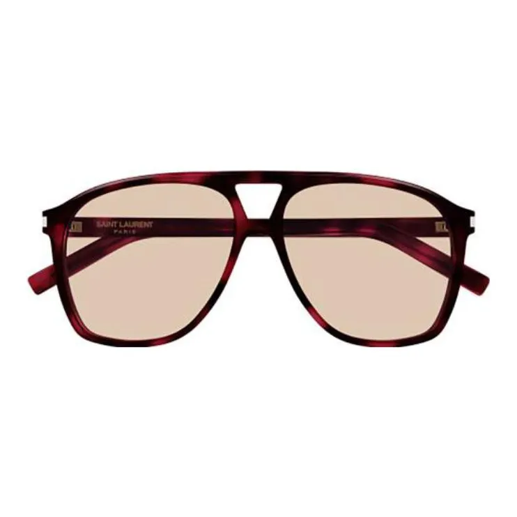 SAINT LAURENT Dune Pilot frame Sunglasses-1