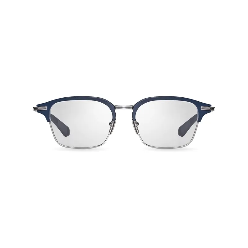 DITA Titanium Acetate Browline Eyeglass Frames Unisex Blue-1