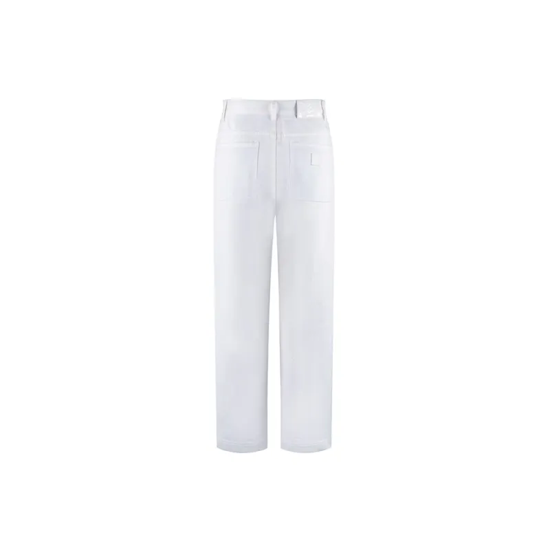 REDCHARCOAL Casual Pants Unisex White-1
