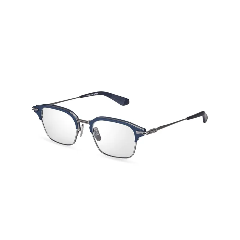 DITA Titanium Acetate Browline Eyeglass Frames Unisex Blue-0