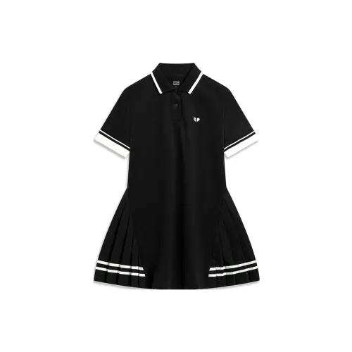 CF Tracing Short-Sleeved Dresses Women's Black