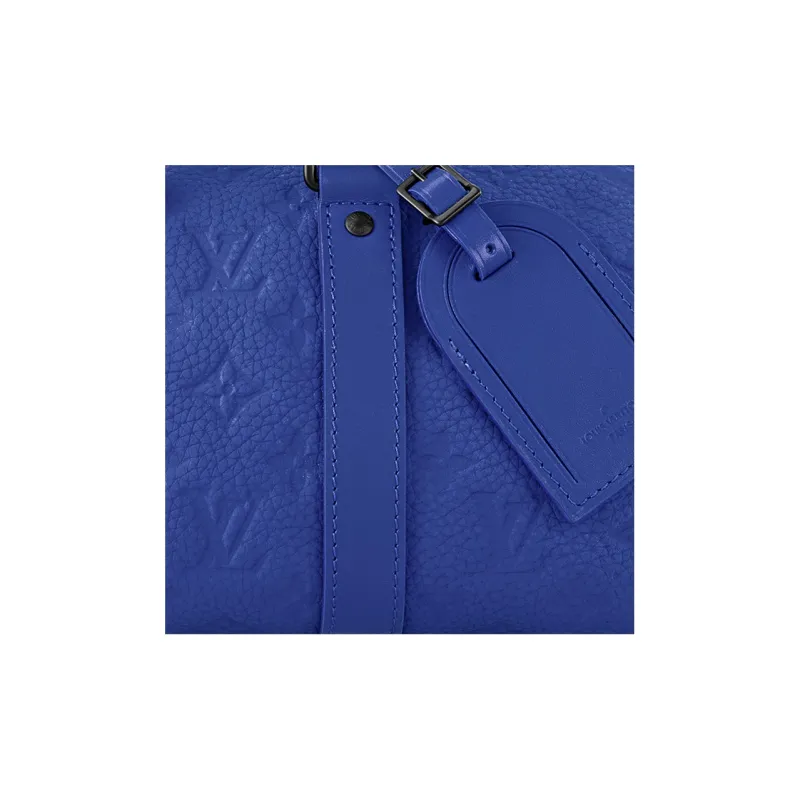 LOUIS VUITTON Keepall Bandouliere 25 Racing Blue-6