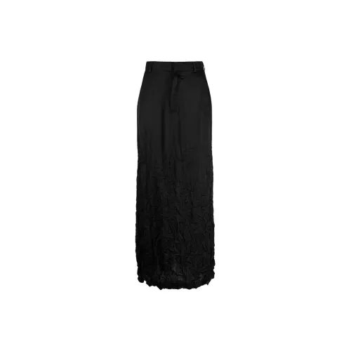 MM6 Maison Margiela Crinkled Midi Skirt