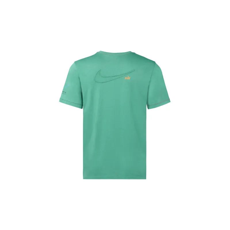 Nike T Shirts Men Light Green-1
