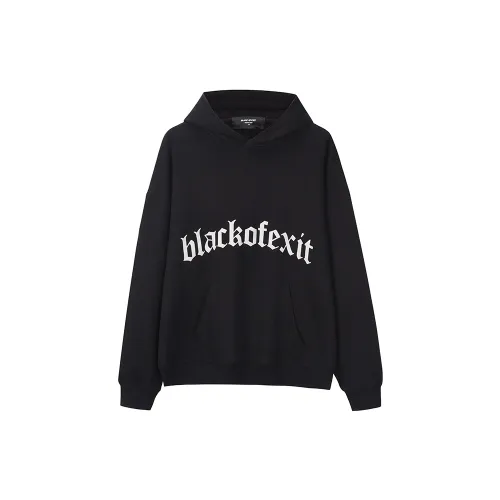 BLACK OF EXIT Sweatshirts Unisex