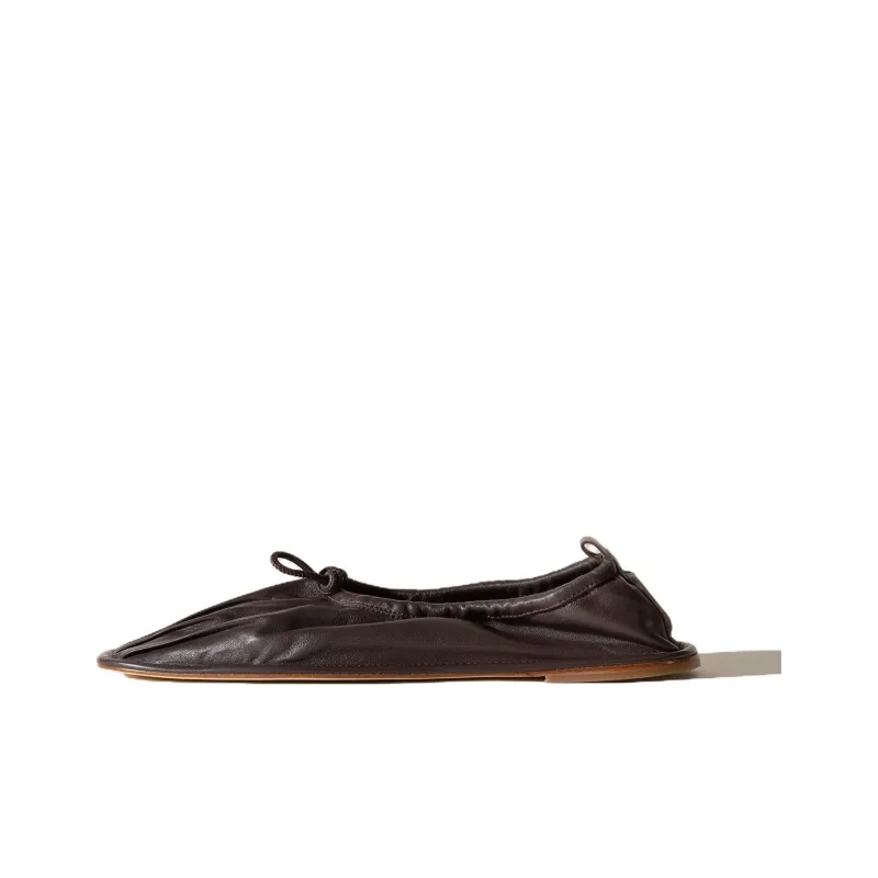 Hereu Casual Single Shoes Women's Dark Brown-0