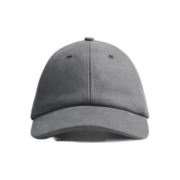 Bottega Veneta Cow Leather Baseball Caps Men's Gray