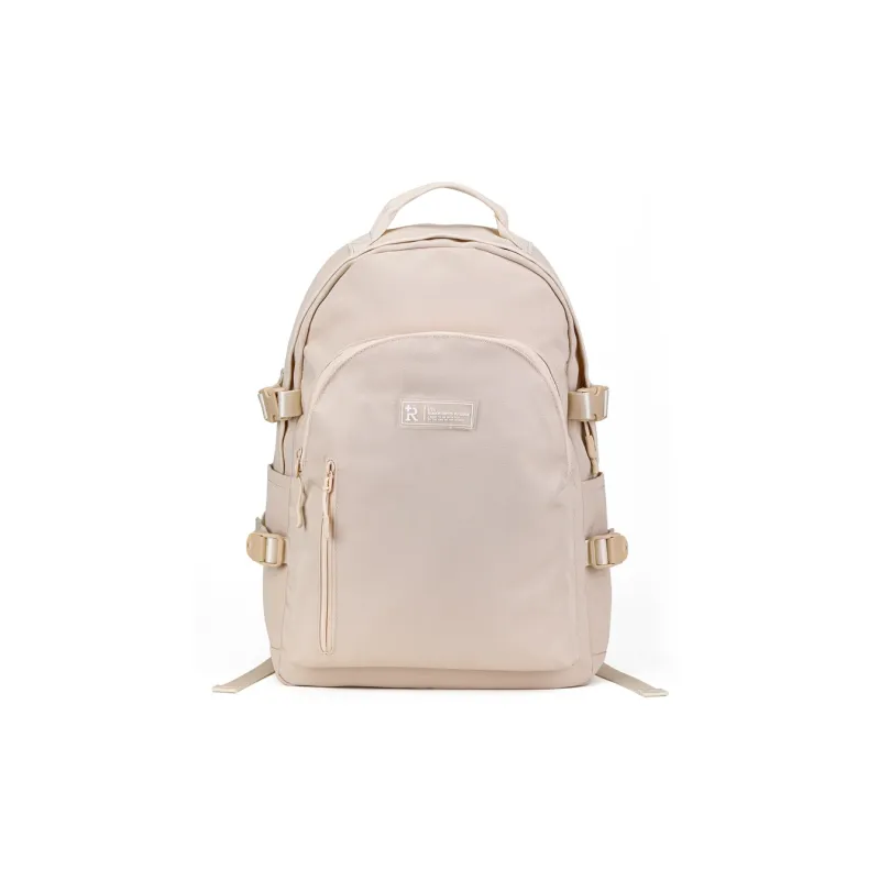RUIGOR Fabric Backpack Unisex Ecru-1