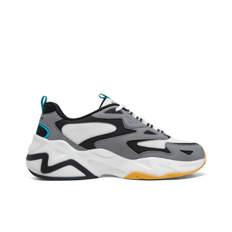 Skechers D'Lites Hyper Burst Sneakers 'Grey White Multi' Women's-1