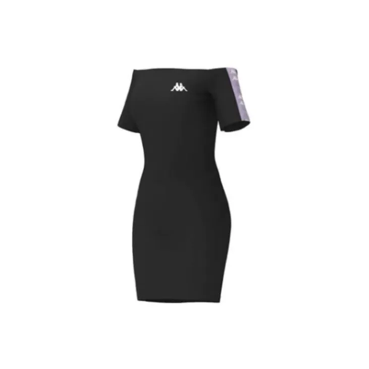 Kappa Short-Sleeved Dresses Women's Black-1