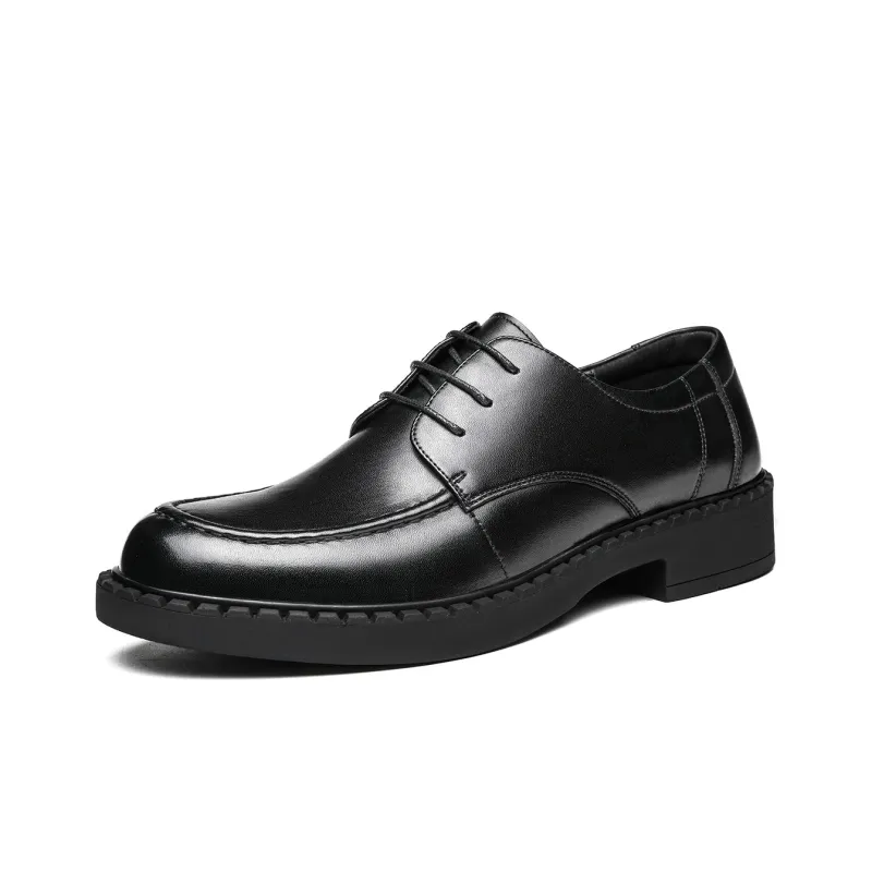 CHINT Dress Shoes Men Low Top Black-1