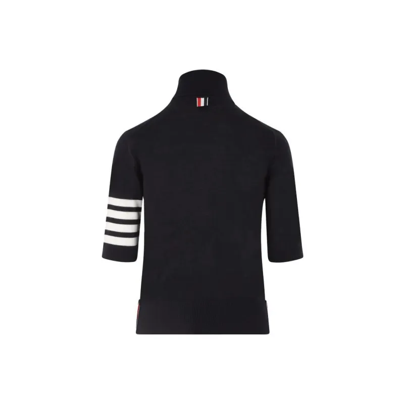 THOM BROWNE Roll Neck Knitted Jumper-1