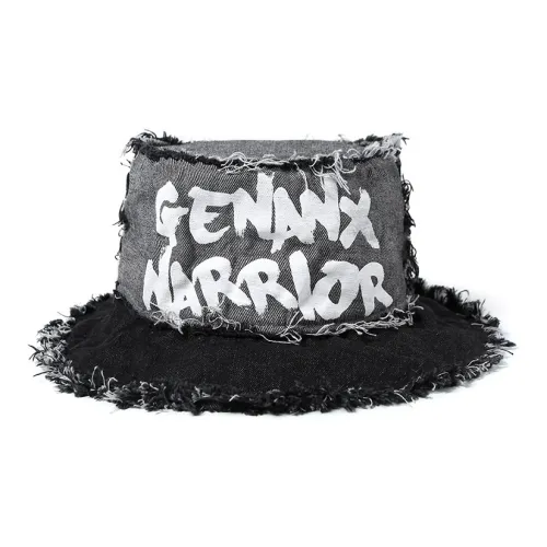 GENANX Bucket Hats Unisex Black