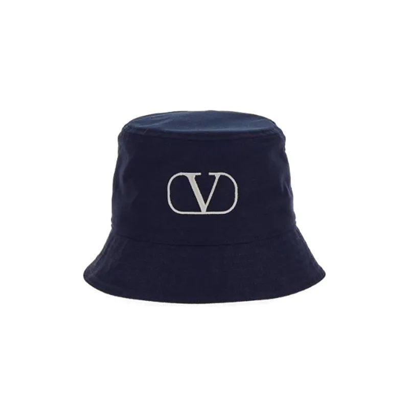 Valentino Garavani Logo Embroidered Bucket Hat-0