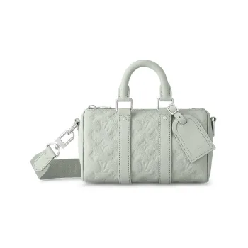 LOUIS VUITTON Keepall Bandouliere 25 Mineral Gray