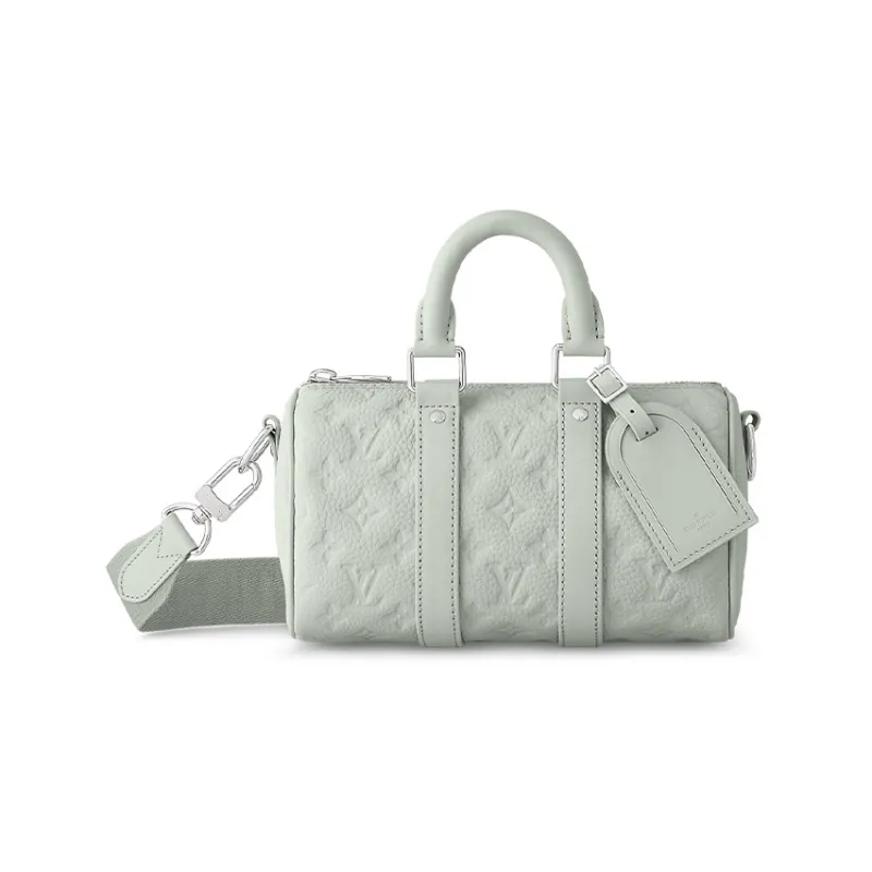 LOUIS VUITTON Keepall Bandouliere 25 Mineral Gray-0