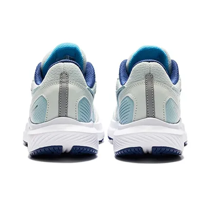 Saucony Cohesion Cohesion 16 Cushioned Slip Resistant Low Top Running Shoes Women's Gray Blue-3