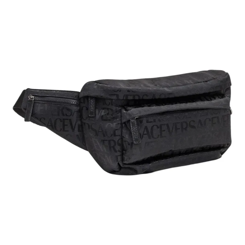 VERSACE Polyamide Fanny Pack Regular Men's Black-2