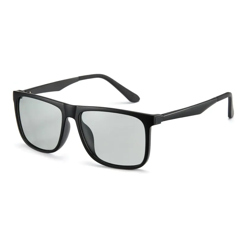 CYXUS Alloy Aluminum-Magnesium Alloy PC Rectangular Sunglasses Unisex-6