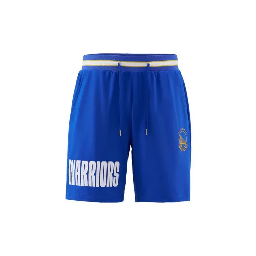 NBA Team Casual Shorts Men Warrior Blue