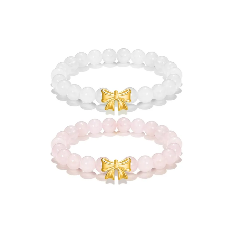 Teddy Bear Collection Agate Bracelets Women's-2
