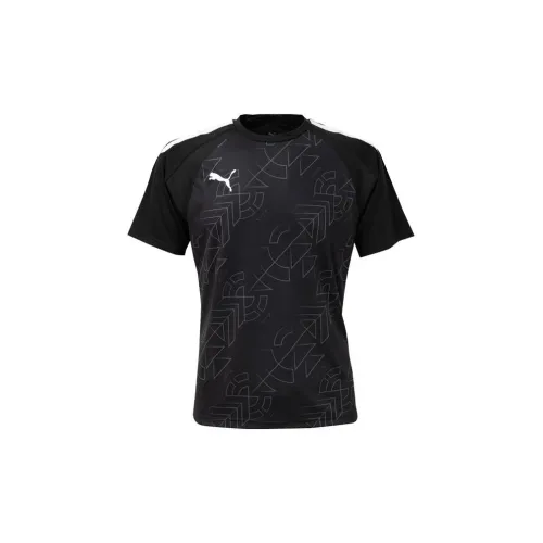 PUMA TEAMLIGA GRAPHIC Soccer Jerseys Men Black