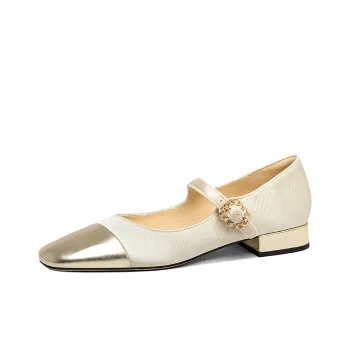 Lily Wei Gold Sand Women's Casual Shoes 2.5cm Women's