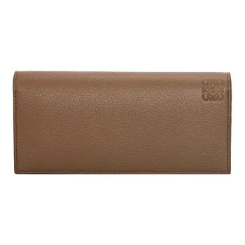 LOEWE Soft Grain Calfskin Wallet Men's Winter Brown