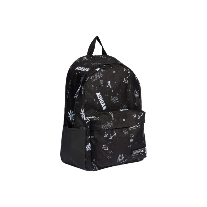 Adidas Polyester Backpack Regular Unisex Black-1