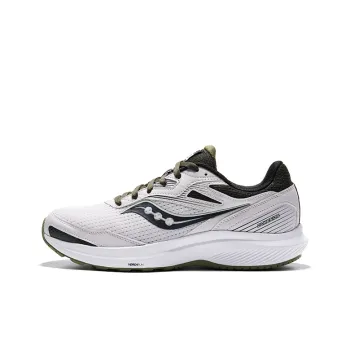 Saucony Cohesion Cohesion 16 Cushioning Low Top Casual Running Shoes Men's Light Gray Black