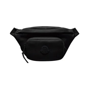 Moncler Polyester Fanny Pack Regular Men's Black