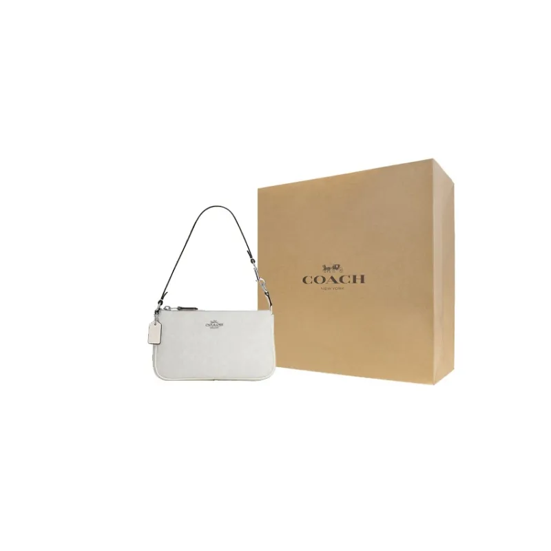 COACH Nolita Pvc Shoulder Bag Handbag Shoulder Bag Women's White-8