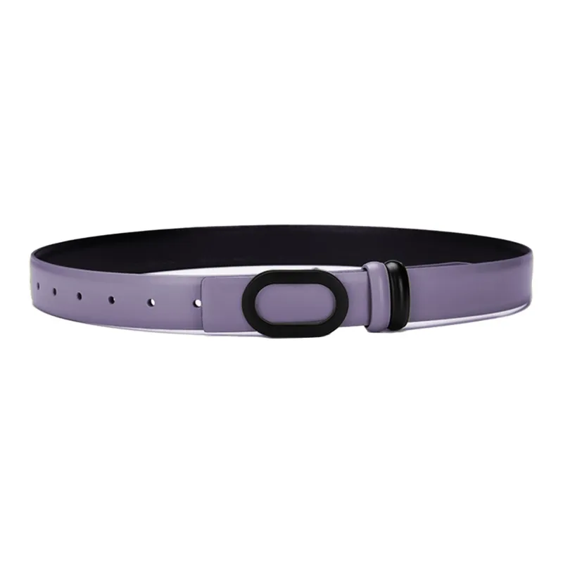ALIEN BANG Cow Leather Belts Women's 2.8CM-0