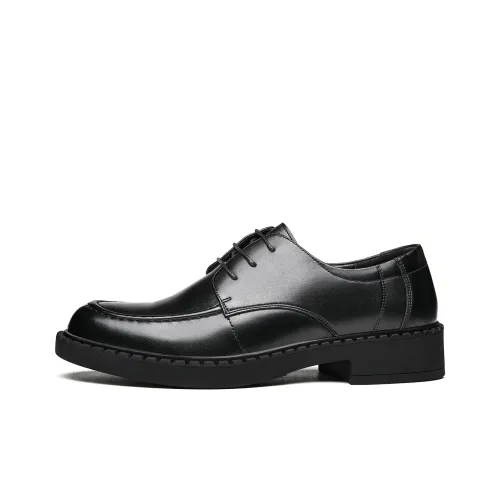 CHINT Dress Shoes Men Low Top Black