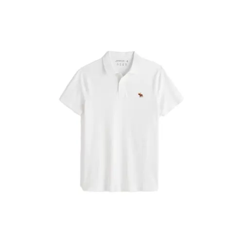 Abercrombie＆Fitch Polo Shirts Men White