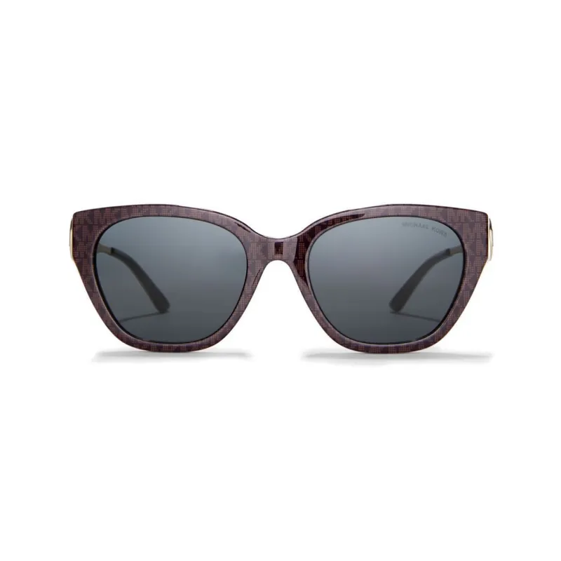 MICHAEL KORS Plastic Irregular Shape Sunglasses Unisex Brown-1