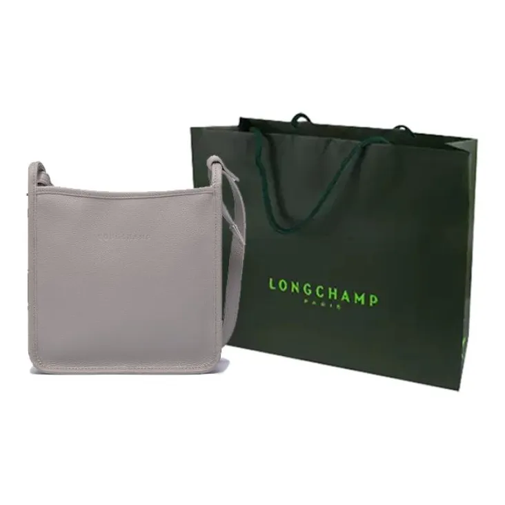 LONGCHAMP Le Foulonné Logo Debossed Crossbody Bag-7