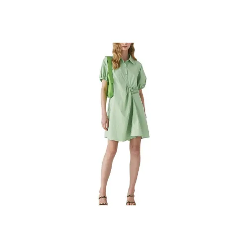 MindBridge Short-Sleeved Dresses Women's Fruit Green