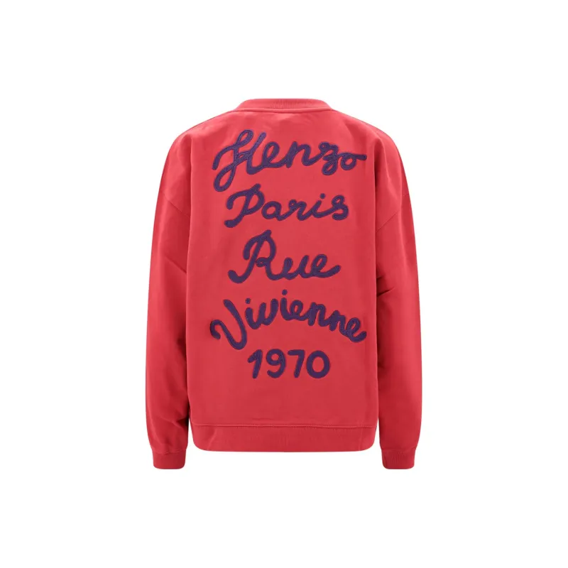KENZO Boke Flower embroidered Cotton Sweatshirt-1