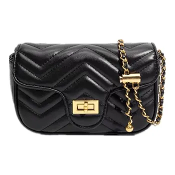 NOMK PU Shoulder Bag Crossbody Bag Regular Women's Silver