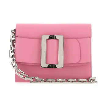 BOYY Calfskin One Shoulder Handbag Women's Pink