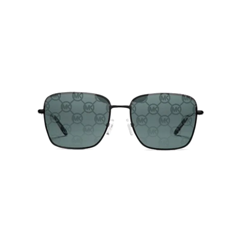 MICHAEL KORS Metal Irregular Shape Sunglasses Unisex Black-1