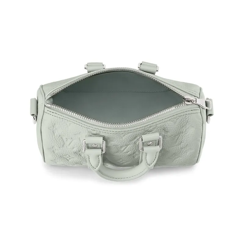 LOUIS VUITTON Keepall Bandouliere 25 Mineral Gray-3