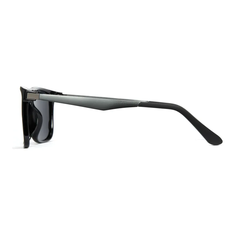 CYXUS Alloy Aluminum-Magnesium Alloy PC Rectangular Sunglasses Unisex-2