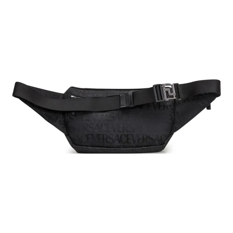 VERSACE Polyamide Fanny Pack Regular Men's Black-4