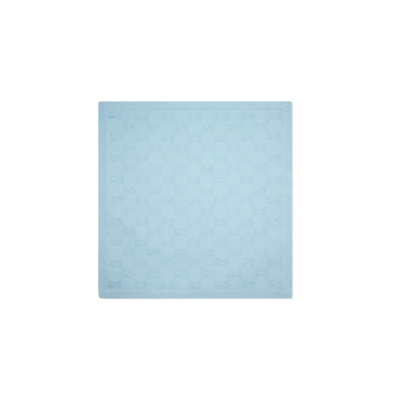 GUCCI Knit Scarves Baby Blue-0