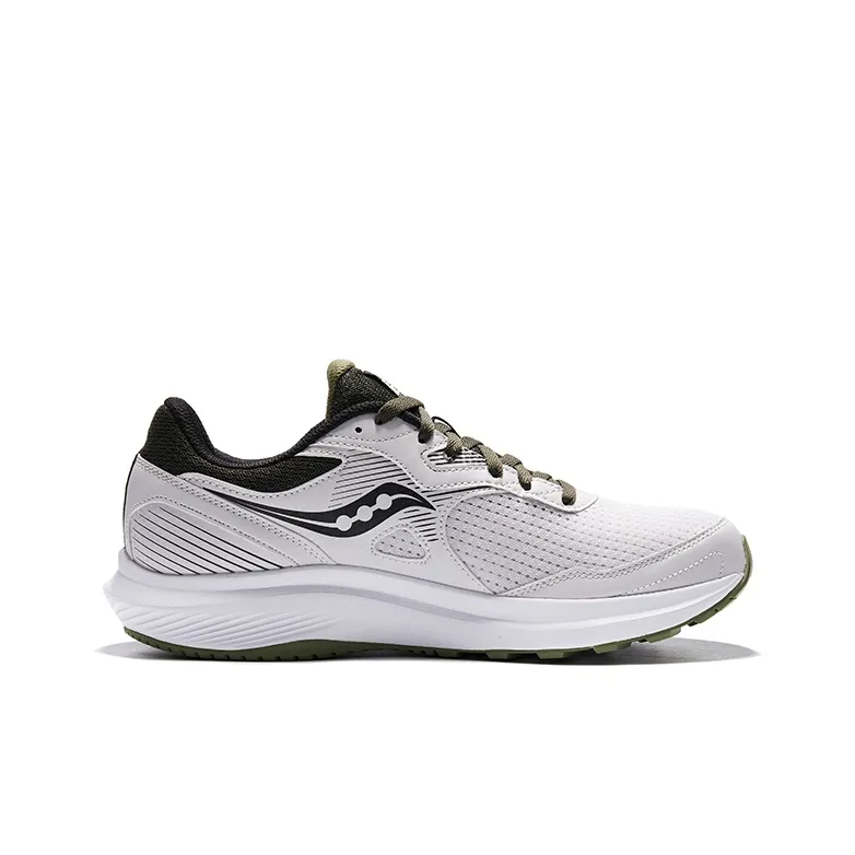 Saucony Cohesion Cohesion 16 Cushioning Low Top Casual Running Shoes Men's Light Gray Black-1