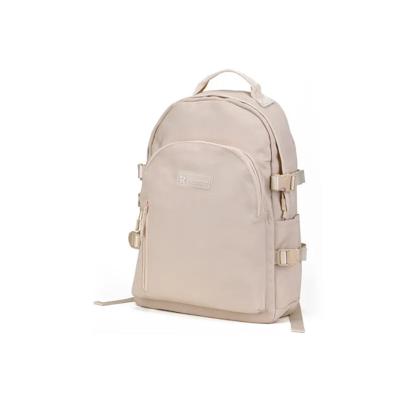 RUIGOR Fabric Backpack Unisex Ecru-2